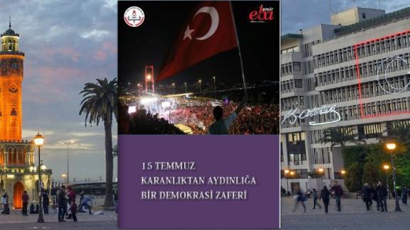 İzmir Milli Eğitim Müdürlüğü Tarafından 15 Temmuz: "Karanlıktan Aydınlığa Bir Demokrasi Zaferi" adlı e-dergi yayınlanmıştır.
