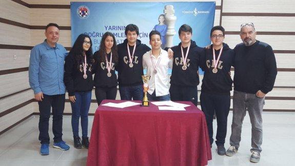 Çiğli Fen Lisesi satranç takımı, Bölge 2.liği