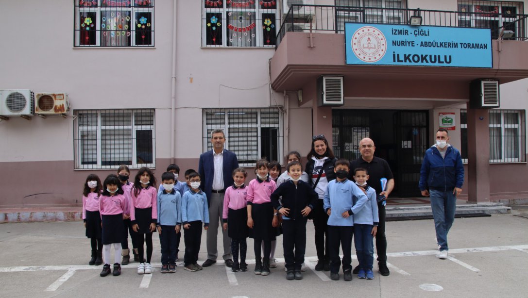 İlçe Milli Eğitim Müdürümüz Mesut UĞURLU' nun Halk Eğitim Kursları Ziyareti