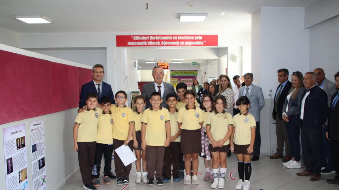 İsmail Rahmi Karadavut İlkokulu Matematik Koridoru Açılışı