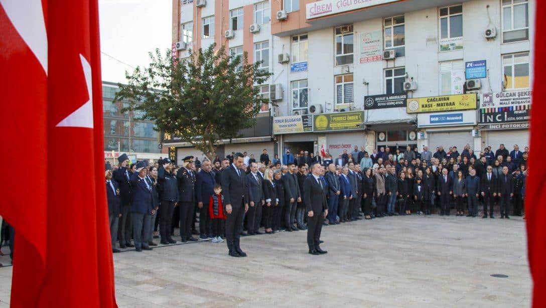 10 Kasım Atatürk'ü Anma Töreni Düzenlendi.